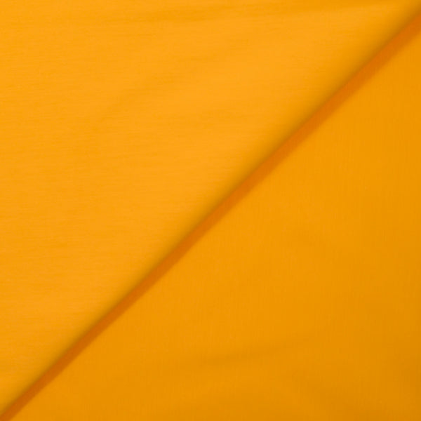 Polycoton élasthanne safran