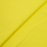Polycoton froissé jaune poussin