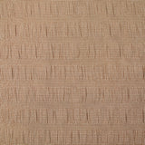 Polycoton vichy seersucker marron