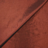 Polyester brillant Béatrice marron cuivre