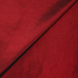 Polyester brillant Margot rouge