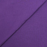 Polyester fluide froissé violet