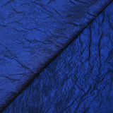 Polyester froissé Lola bleu de minuit