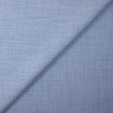 Polyester tissé-teint Mindy bleu chiné