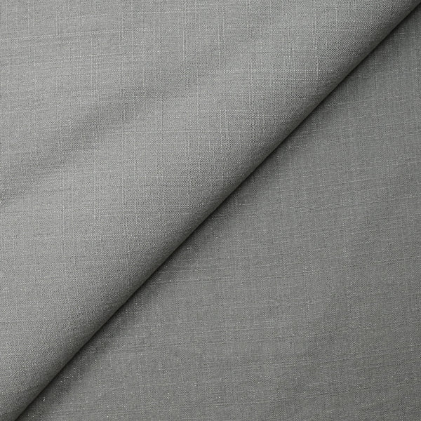 Polyviscose doupionnée irisée gris clair