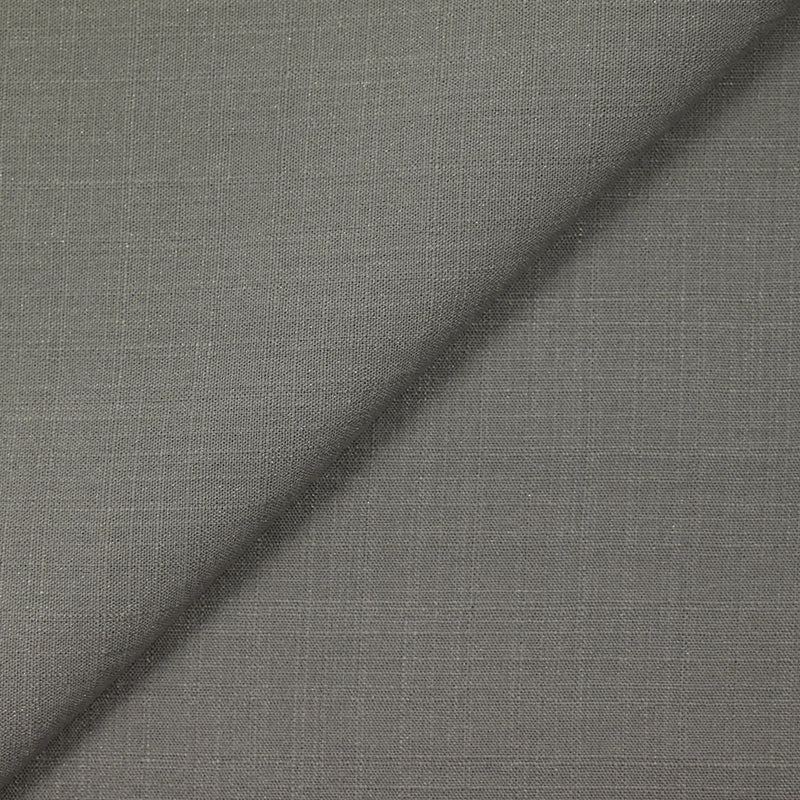 Polyviscose doupionnée irisée gris souris