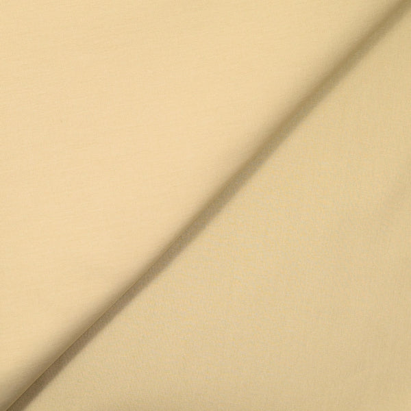 Popeline de coton beige
