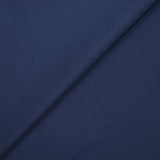 Popeline de coton bleu marine
