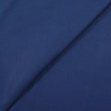 Popeline de coton bleu marine