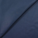 Popeline de coton bleu nuit