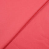 Popeline de coton corail
