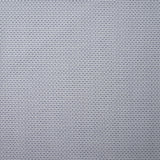 Popeline de coton imprimée écho rétro marine fond blanc