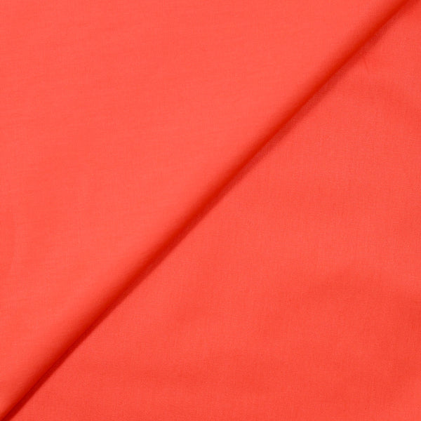 Popeline de coton orange