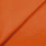Popeline de coton orange foncé
