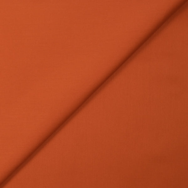 Popeline de coton satinée fine citrouille