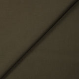 Popeline de coton satinée terre d'ombre