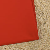 Popeline de coton technique déperlante coquelicot