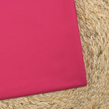 Popeline de coton technique déperlante fuchsia