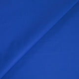 Popeline de coton unie indigo