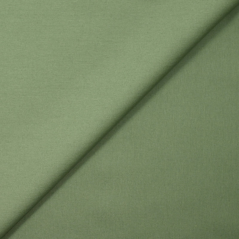 Popeline de coton vert sauge