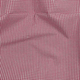 Coton Vichy 3mm rouge