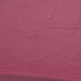 Double gauze old pink gilded confetti