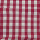 Cotton Vichy 25mm Red
