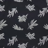 Crêpe floqué Acacia kaki