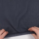 Voile de coton noir