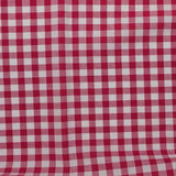Coton Vichy 9mm prune