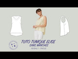 Patron de couture tunique & robe Elise