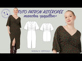 Asteroped dress sewing pattern