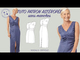 Asteroped dress sewing pattern