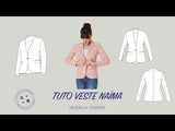 Naïma jacket sewing pattern