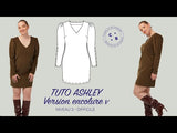 Patron de couture tunique & robe Ashley