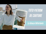 Patron de couture blouse DEFERLANTE