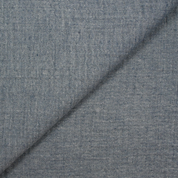 Quatre gaze recyclée bleu jeans