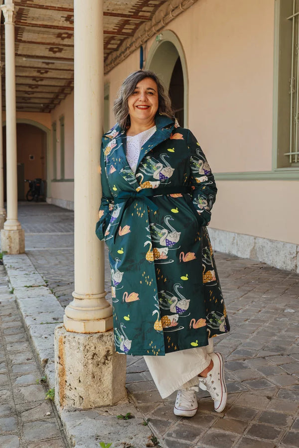 Patron De Couture Vintage Paris Luxe Pour Manteau Femme - Taille 44, Scellé D'époque
