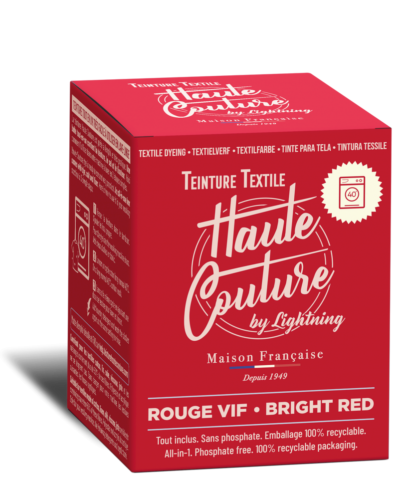 Teinture textile Haute Couture - rouge vif – Les Coupons de Saint