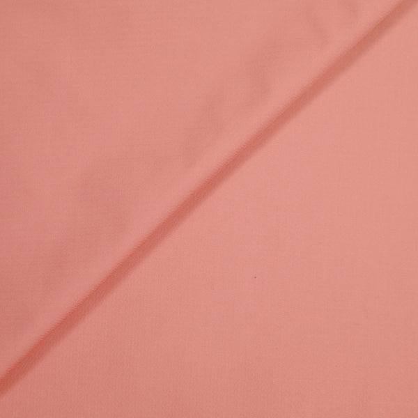 Satin de coton élasthanne fantaisie rose saumon