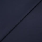 Satin de coton uni bleu marine