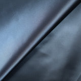 Satin de polyester fin déperlant marine