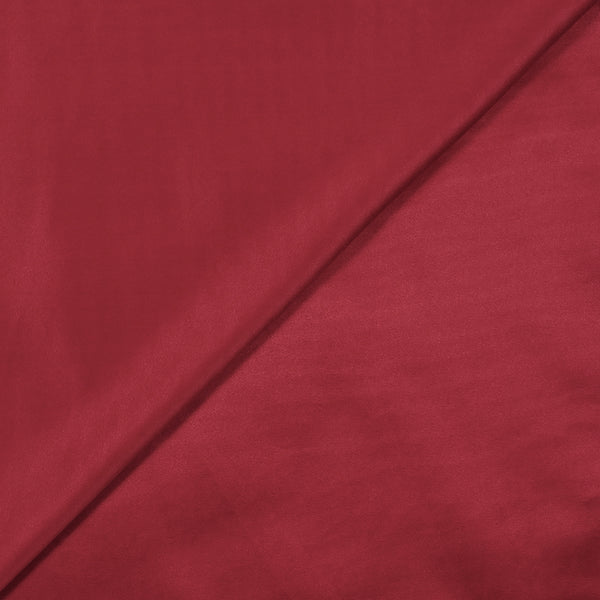 Satin de polyester léger cerise