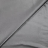 Satin duchesse polyester gris