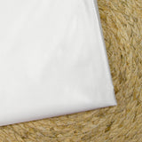 Satin duchesse polyester léger blanc