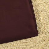 Satin duchesse polyester lie de vin