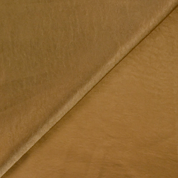 Satin polyester lourd bronze