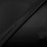Satin polyester uni Inès noir
