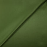 Satin polyester uni Inès vert olive
