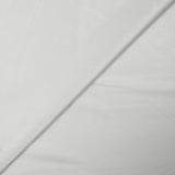 Satin de polyester blanc nacré